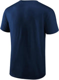 U.S. Soccer USMNT Official Men Navy Soccer T-Shirt Red Logo