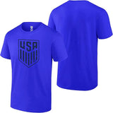 U.S. Soccer USMNT Official Men Royal Blue Soccer T-Shirt