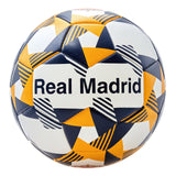 2024 Real Madrid Soccer Ball Officially Licensed Player Ball Size 5 (Shiny Fabric) - White