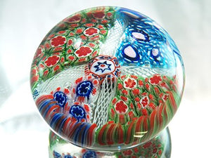 M Design Art Handcraft Glass Millefiori Paperweight 06